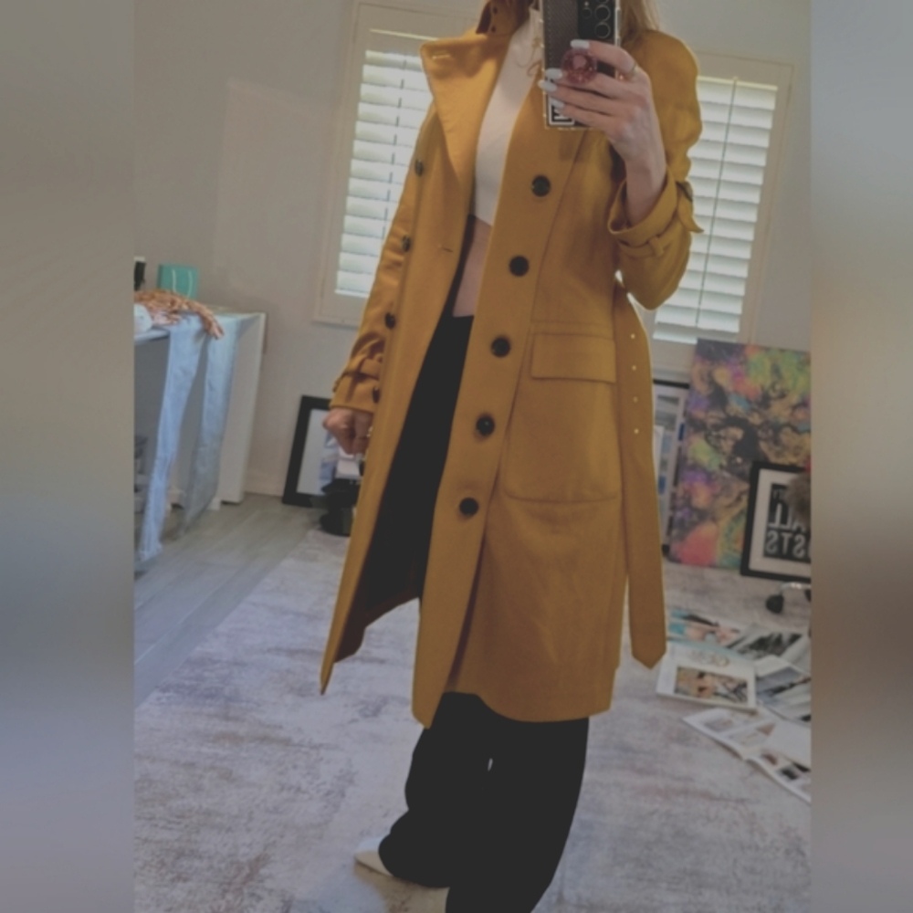 Burberry London 100% Cashmere Coat